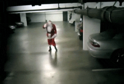Der Weihnachtsmann – ist dieses Jahr ein wenig überfordert 