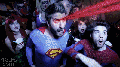 Party – mit Superman 