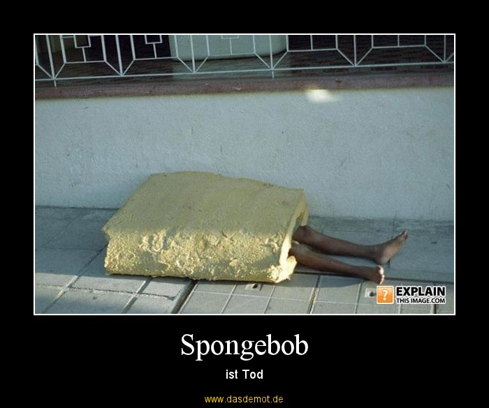 Spongebob – ist Tod 