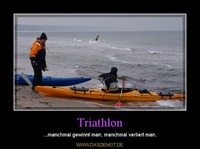 Triathlon – ...manchmal gewinnt man, manchmal verliert man. 