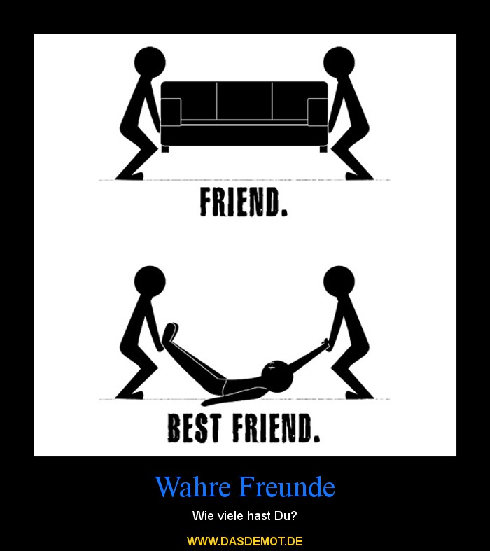 Wahre Freunde – Wie viele hast Du? 