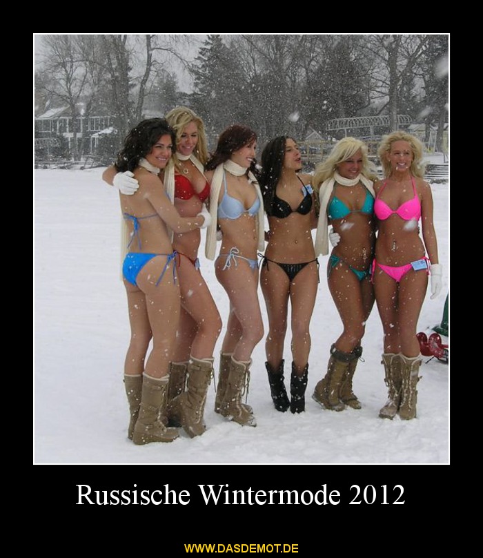 Russische Wintermode 2012 –  