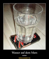Wasser auf dem Mars – existiert 