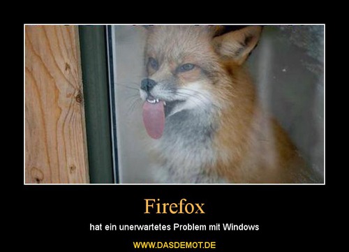 Firefox – hat ein unerwartetes Problem mit Windows 
