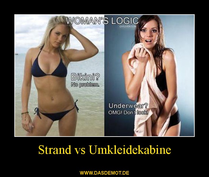 Strand vs Umkleidekabine –  