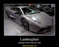 Lamborghini – Verlängert deinen Penis seit 1963 