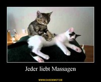 Jeder liebt Massagen –  