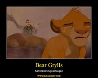 Bear Grylls – hat wieder zugeschlagen 
