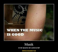 Musik – ist die Sprache der Leidenschaft 