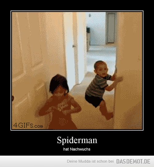 Spiderman – hat Nachwuchs 