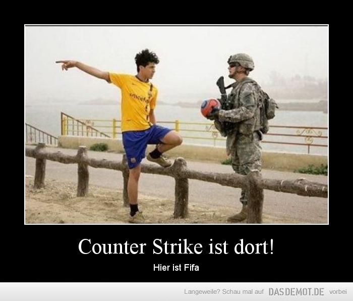Counter Strike ist dort! – Hier ist Fifa 