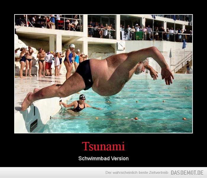 Tsunami – Schwimmbad Version 