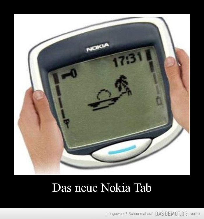 Das neue Nokia Tab –  