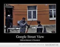 Google Street View – Währenddessen in Russland 