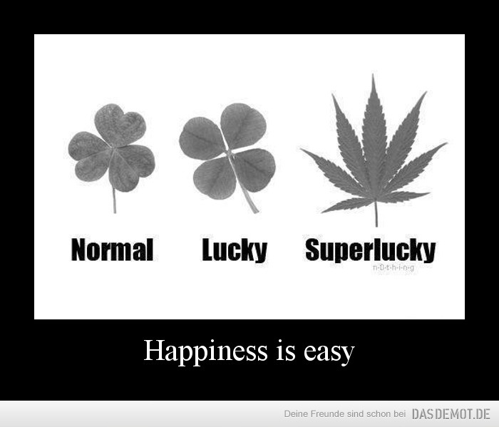 Happiness is easy –  