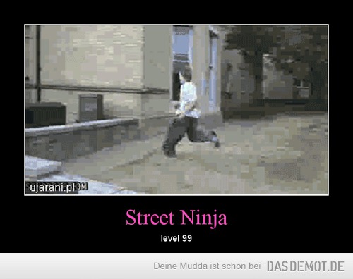 Street Ninja – level 99 
