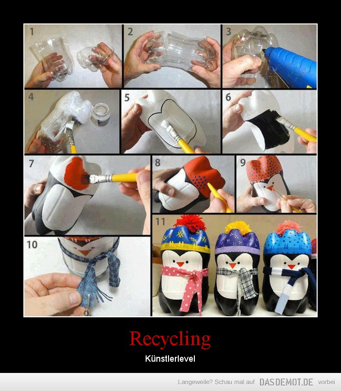 Recycling – Künstlerlevel 