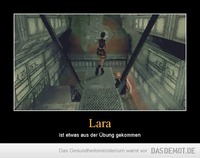 Lara – ist etwas aus der Übung gekommen 