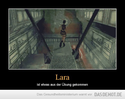 Lara – ist etwas aus der Übung gekommen 