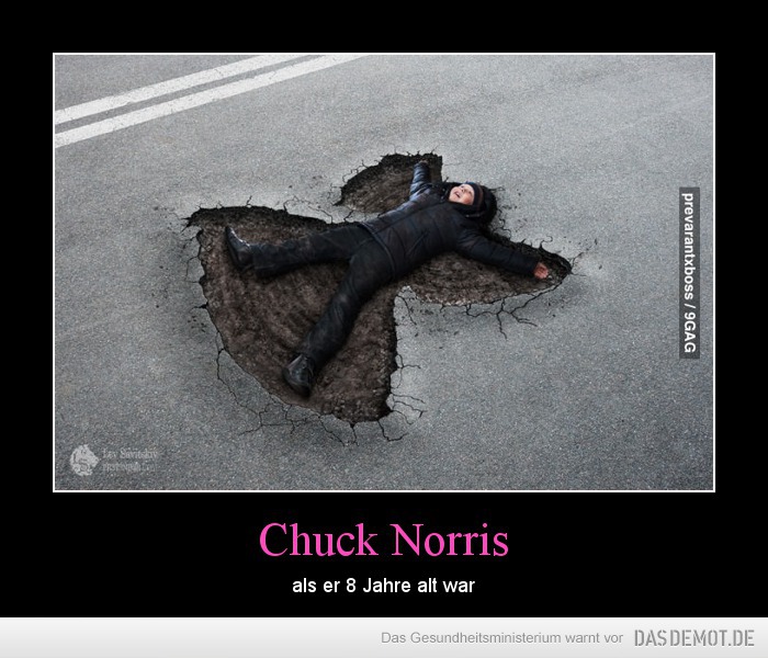 Chuck Norris – als er 8 Jahre alt war 