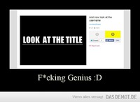 F*cking Genius :D –  