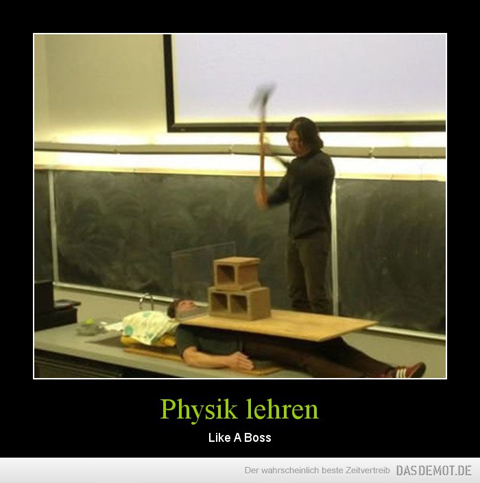 Physik lehren – Like A Boss 