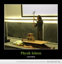 Physik lehren – Like A Boss 