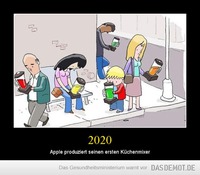 2020 – Apple produziert seinen ersten Küchenmixer 