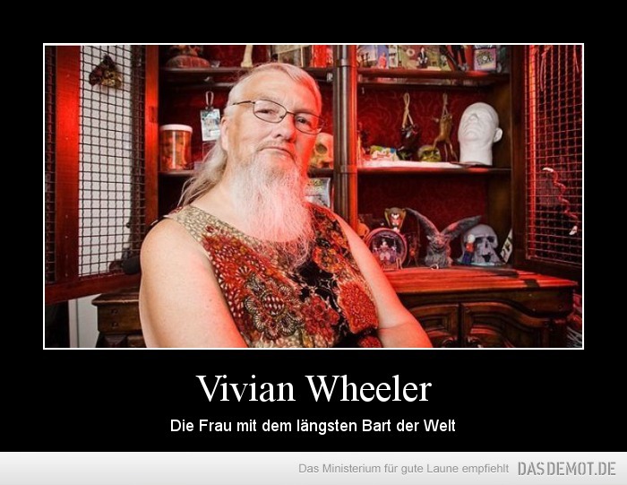 Vivian Wheeler – Die Frau mit dem längsten Bart der Welt 