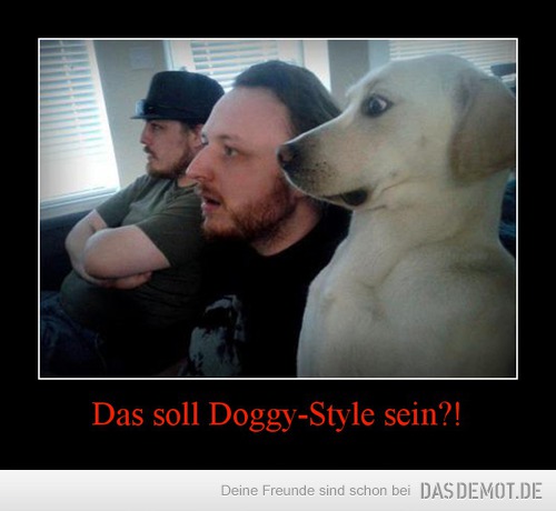 Das soll Doggy-Style sein?! –  