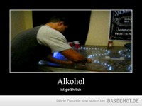 Alkohol – ist gefährlich 