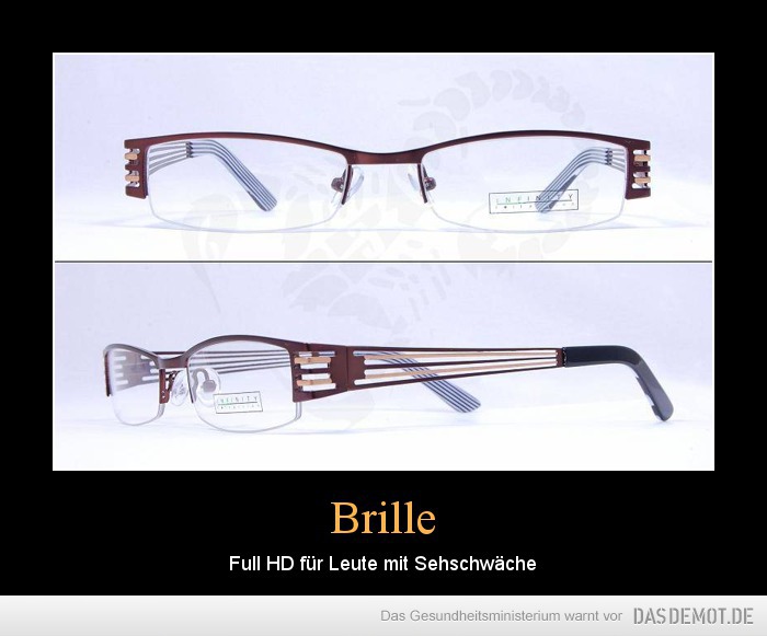 Brille – Full HD für Leute mit Sehschwäche 