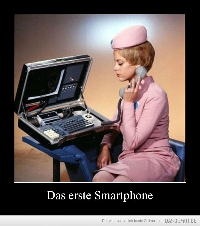 Das erste Smartphone –  
