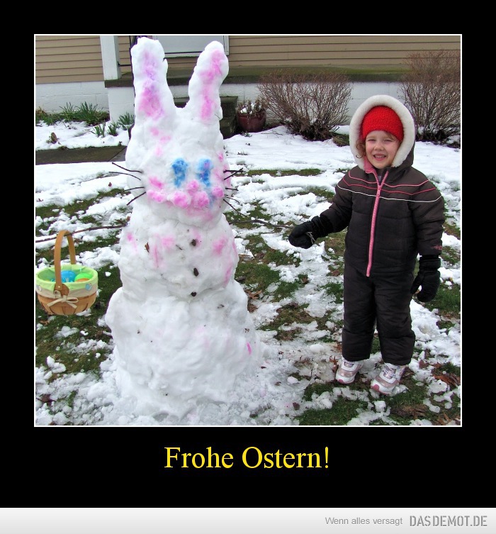 Frohe Ostern! –  