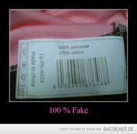 100 % Fake –  