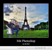 Mit Photoshop – um die Welt 