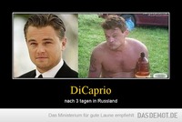 DiCaprio – nach 3 tagen in Russland 