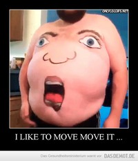 I LIKE TO MOVE MOVE IT ... –  