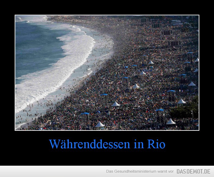 Währenddessen in Rio –  