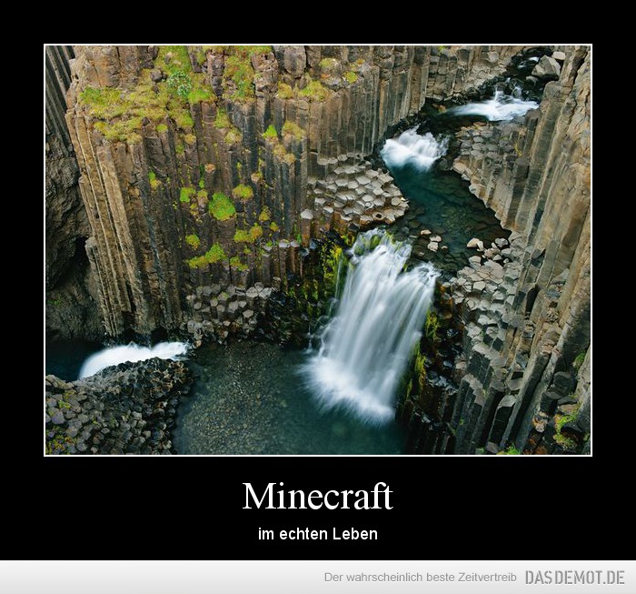 Minecraft – im echten Leben 