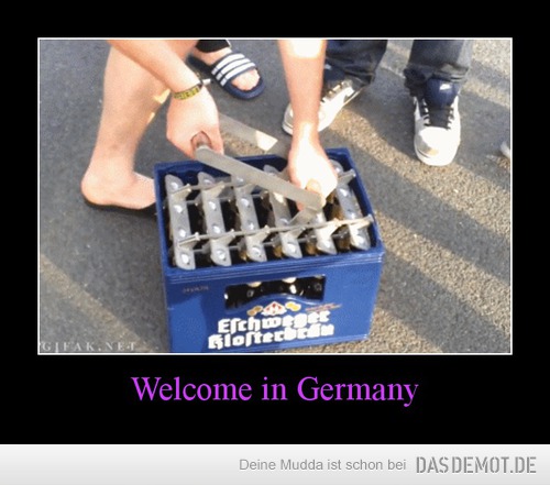 Welcome in Germany –  