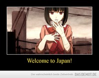 Welcome to Japan! –  