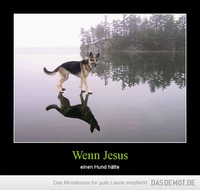 Wenn Jesus – einen Hund hätte 