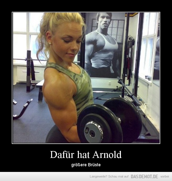 Dafür hat Arnold – größere Brüste 