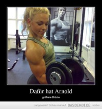 Dafür hat Arnold – größere Brüste 