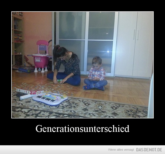 Generationsunterschied –  