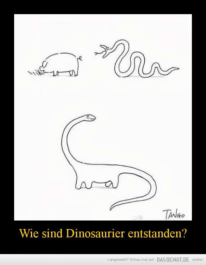 Wie sind Dinosaurier entstanden? –  