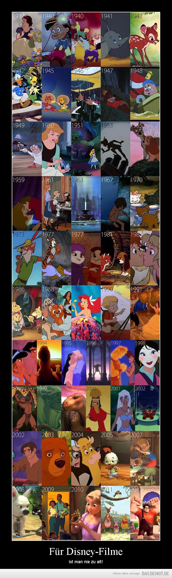 Für Disney-Filme – ist man nie zu alt! 