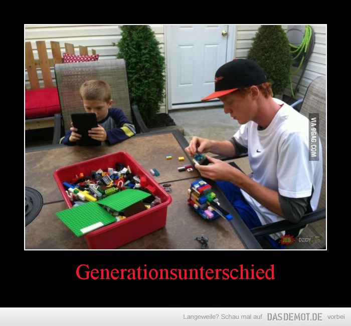 Generationsunterschied –  