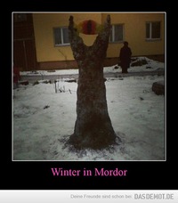 Winter in Mordor –  